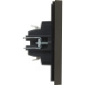 Выключатель 1-клавишный перекрекрестный IEK FORTEPIANO 10А FP312 серый FP-V13-0-10-1-K03